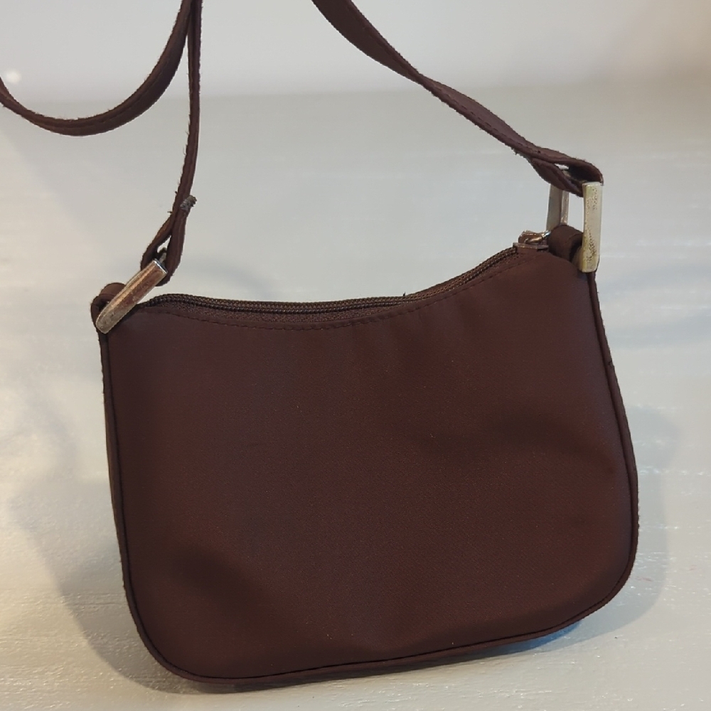 Brown Crossbody Bag Minimalist Y2K - Picture 2 of 7